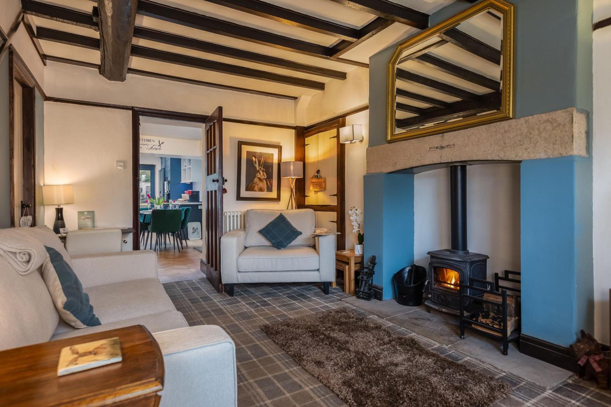 Stone Cottage In Picturesque North Yorkshire Village - Bull Dog Cottage Ampleforth Eksteriør billede